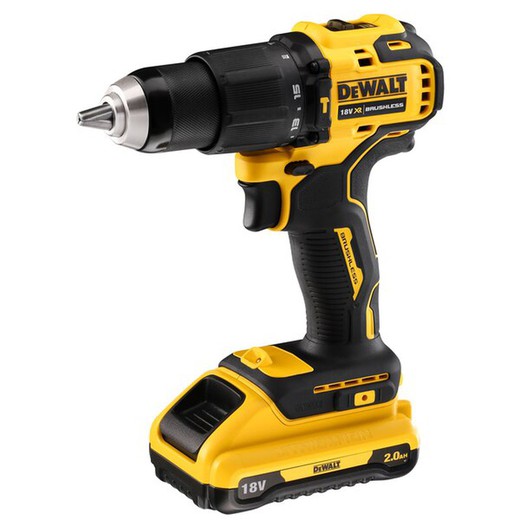 DEWALT TALADRO PERCUTOR XR 18V LI-LON 2.0Ah